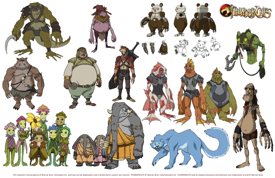 characters from the thundercats cartoon